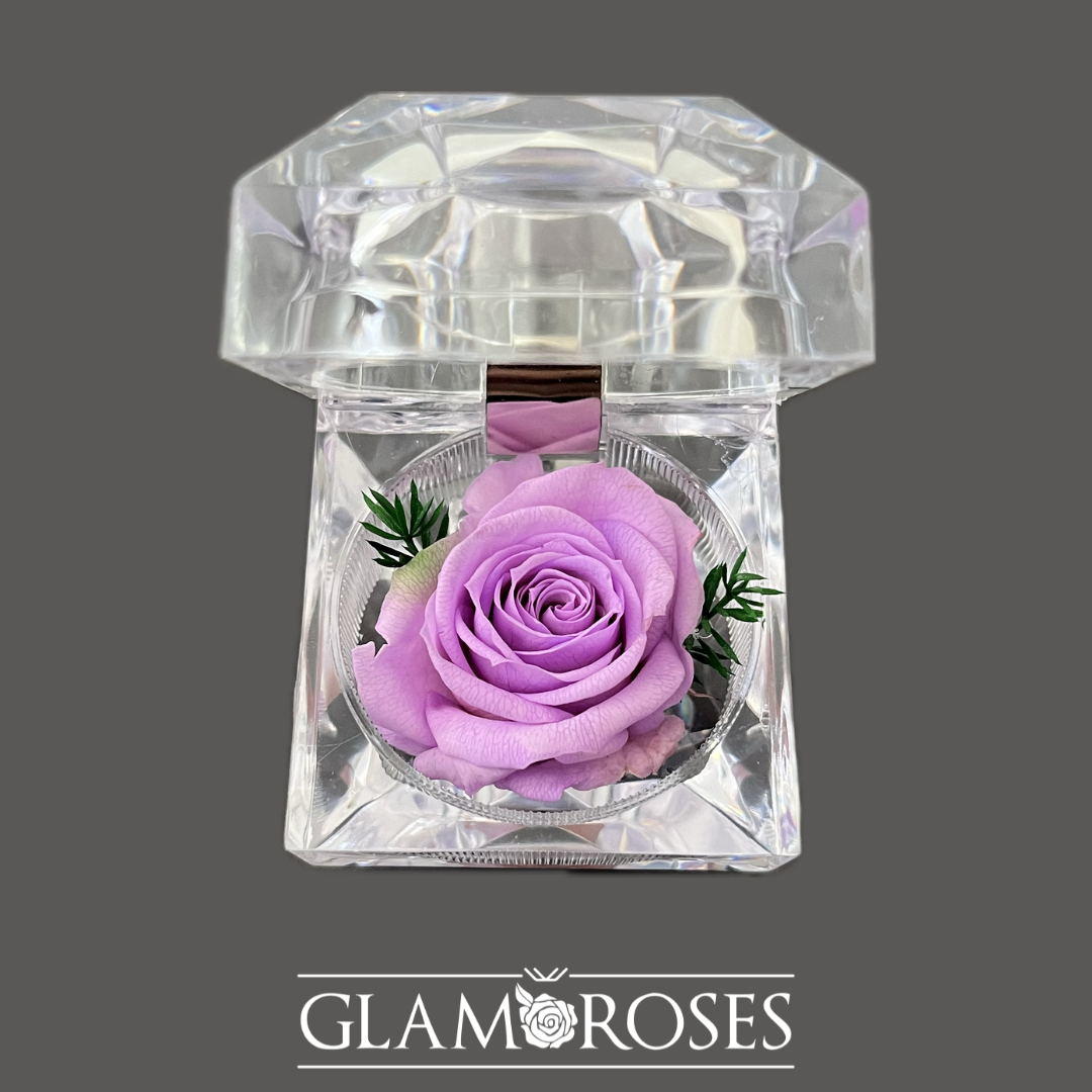 Joyero Rosa preservada