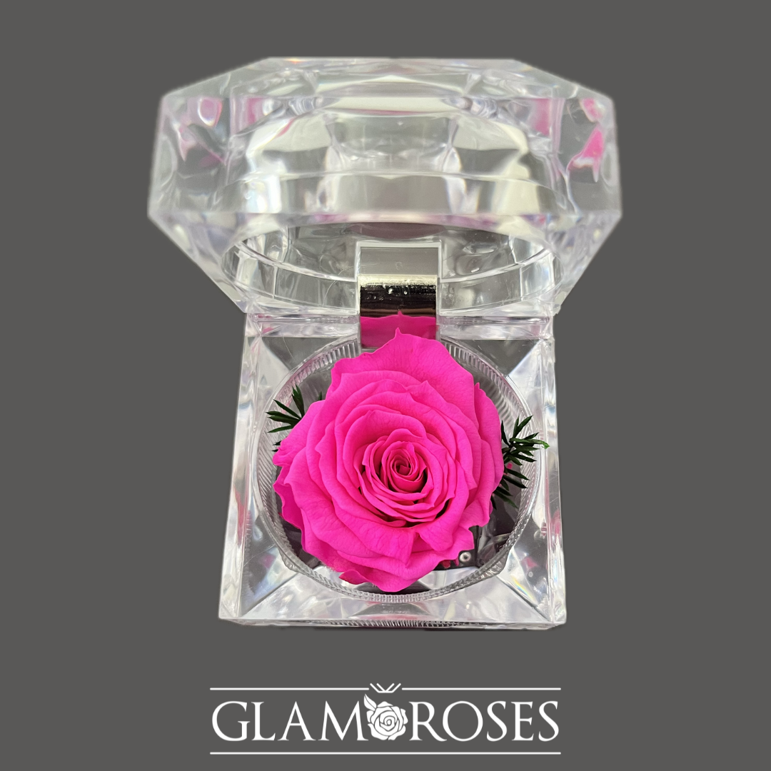 Joyero Rosa preservada