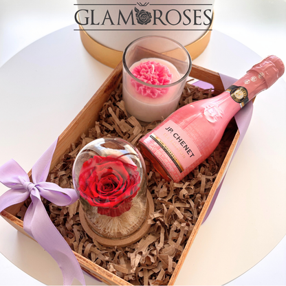 Gift Box Rosa Mini Dome