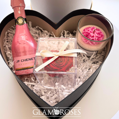 Gift Box Rosa + Vela